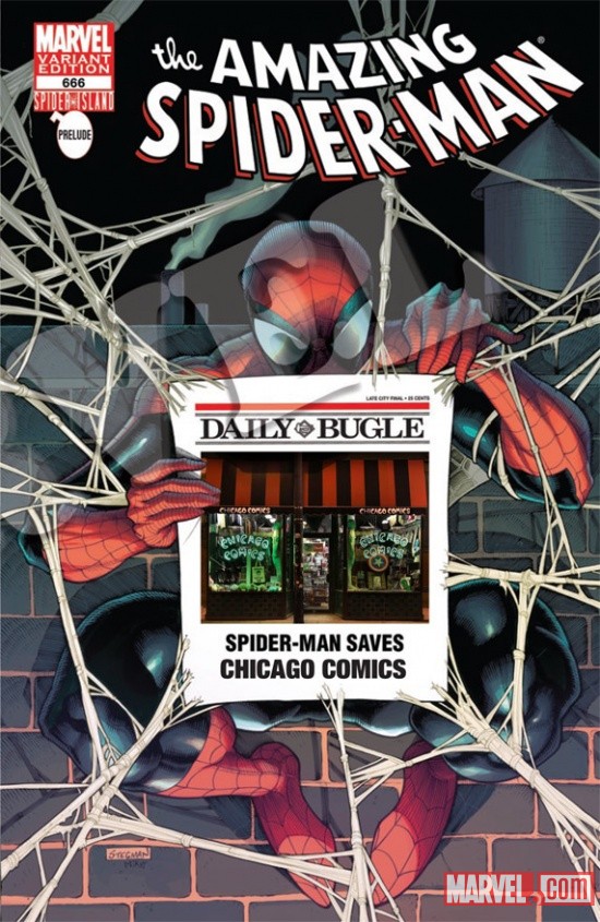 Amazing Spider-Man #666 Retailer Variant