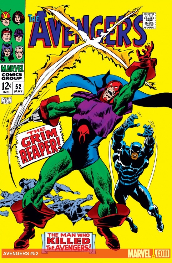 Avengers (1963) #52 cover