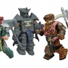 Sin, Serpent, Grey Gargoyle, and Thing Minimates from Diamond Select Toys