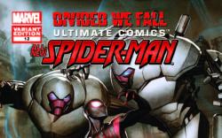 ULTIMATE COMICS SPIDER-MAN 13 GRANOV VARIANT (1 FOR 30, WITH DIGITAL CODE)