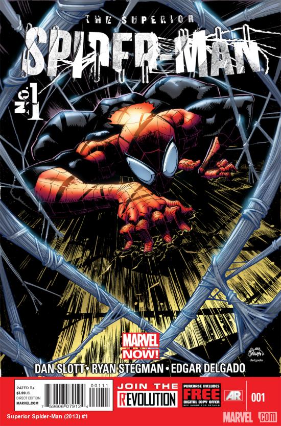 Superior Spider-Man #1 cover by Ryan Stegman