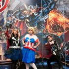 NYCC 2012: Cosplayers on the Marvel Stage for the Costoberfest Photo Op