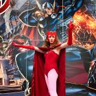 NYCC 2012: Cosplayers on the Marvel Stage for the Costoberfest Photo Op