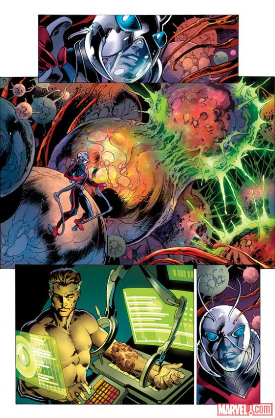 Fantastic Four (2012) #2 preview art by Mark Bagley