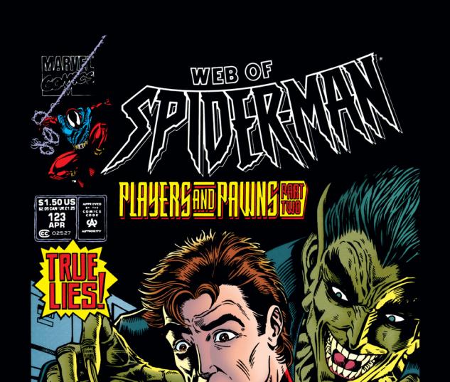 Web of Spider-Man (1985) #123 Cover
