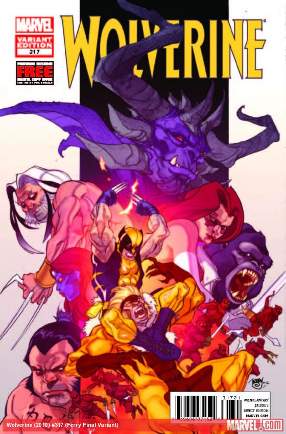 Wolverine (2010) #317 (Ferry Final Variant)