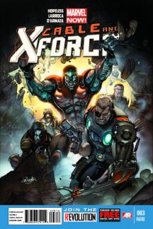 Cable and X-Force (2012) #3 (2nd Printing Variant)