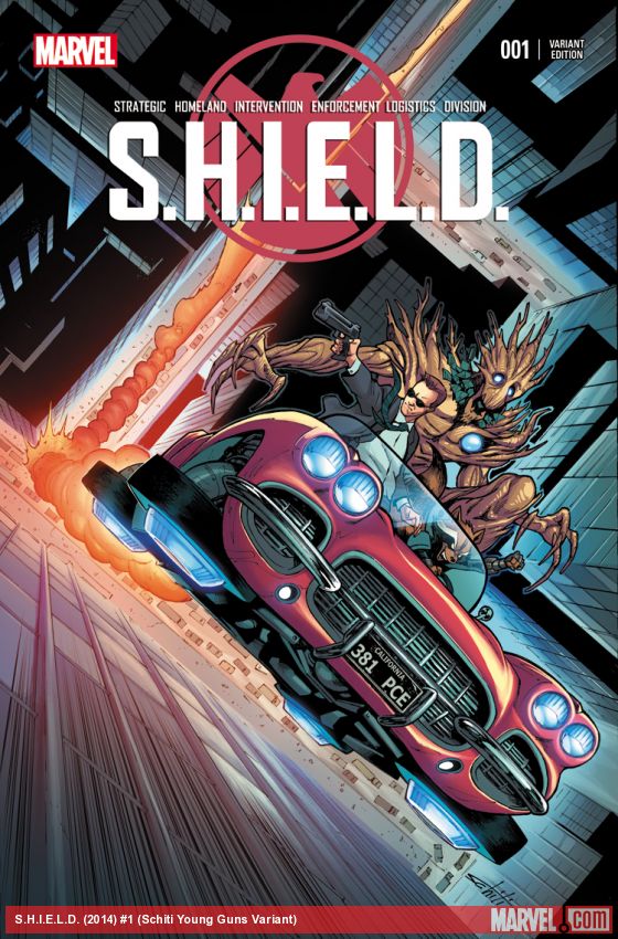 S.H.I.E.L.D. (2014) #1 (Schiti Young Guns Variant)
