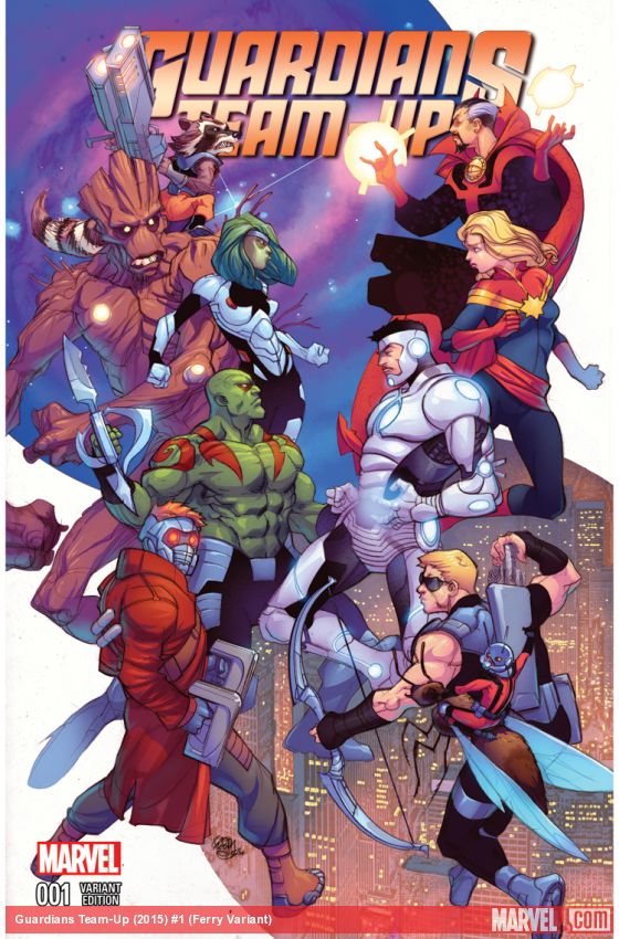 Guardians Team-Up (2015) #1 (Ferry Variant)
