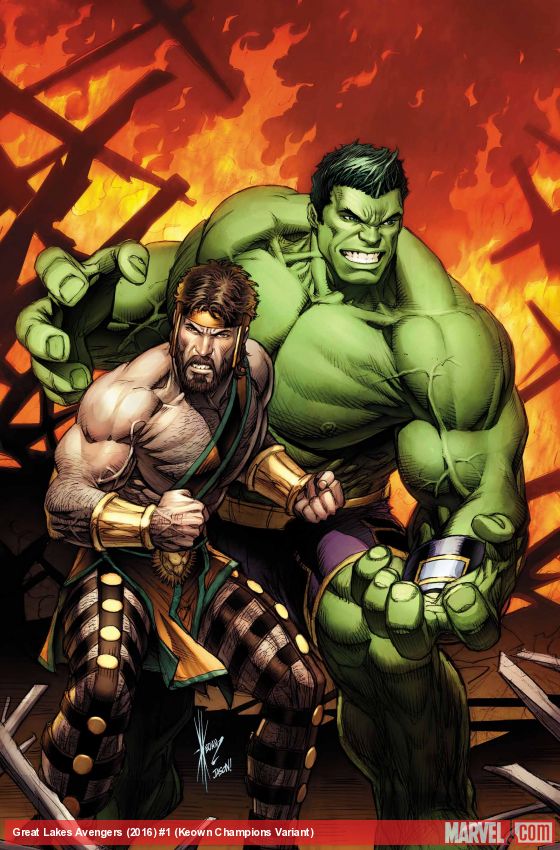 Great Lakes Avengers (2016) #1 (Keown Champions Variant)