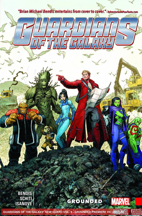 GUARDIANS OF THE GALAXY: NEW GUARD VOL. 4 - GROUNDED (Hardcover)