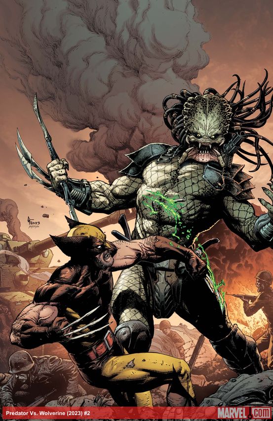 Predator Vs. Wolverine (2023) #2 (Variant)