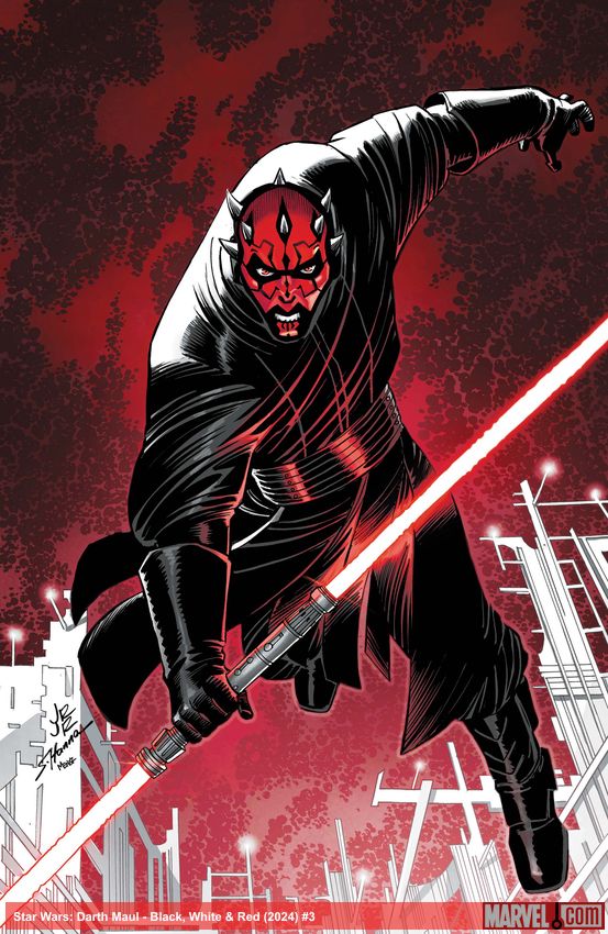Star Wars: Darth Maul - Black, White & Red (2024) #3 (Variant)