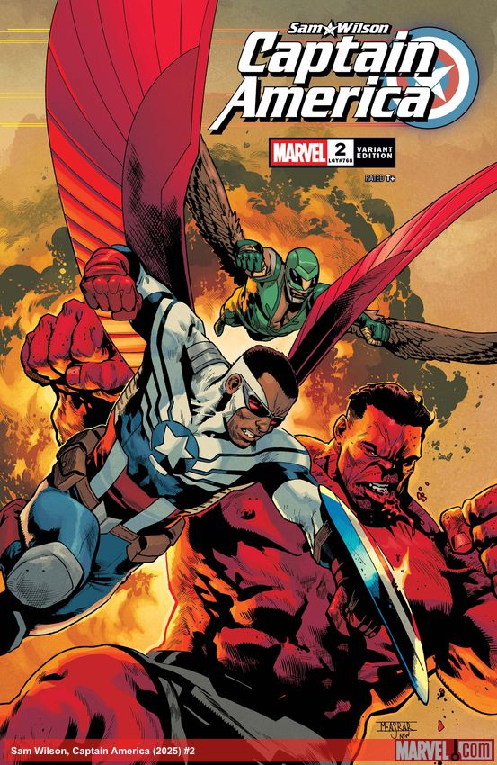 Sam Wilson, Captain America (2025) #2 (Variant)