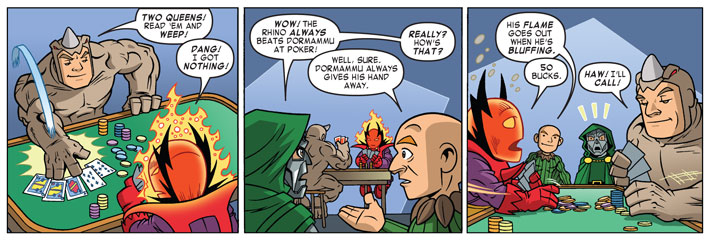 Image Featuring Dormammu, Doctor Doom, Rhino