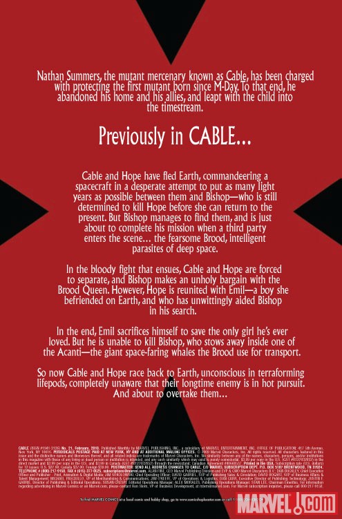 Cable (2008) #21