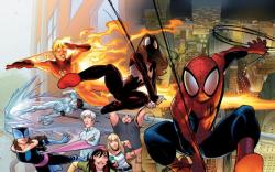 ULTIMATE COMICS SPIDER-MAN #1 cover by David Lafuente