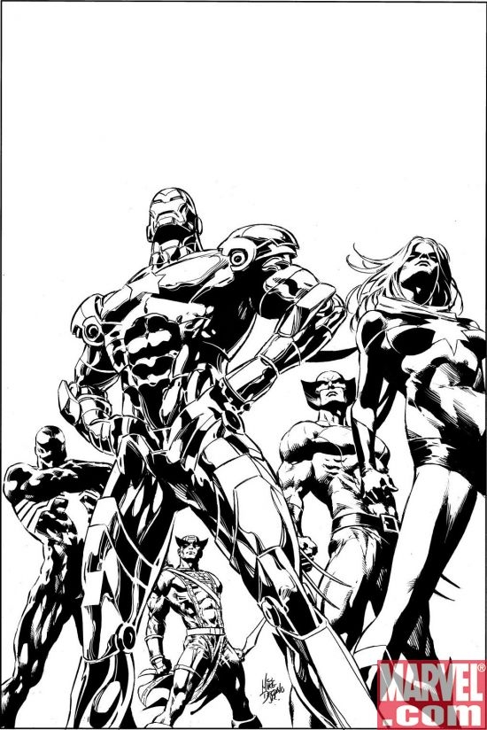 DARK AVENGERS #1 Second Printing Variant
