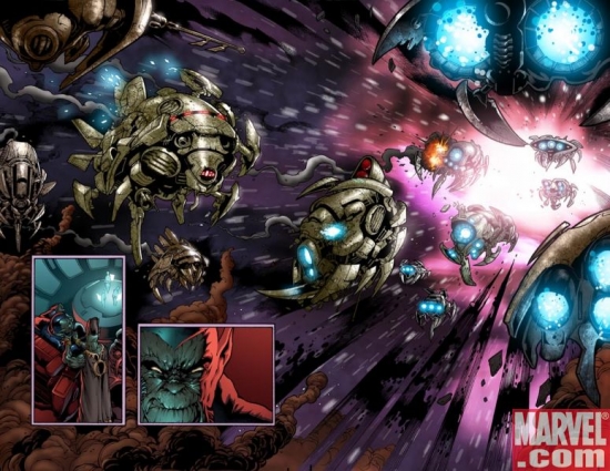 SECRET INVASION: WAR OF KINGS #1 Pages 1 & 2