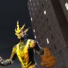 Electro grounds himself