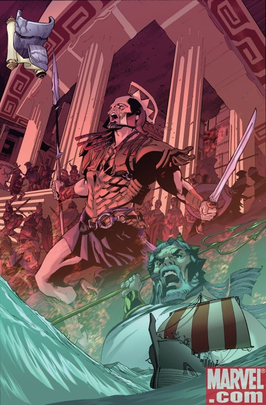 MARVEL ILLUSTRATED:THE ODYSSEY #1 Interior Art