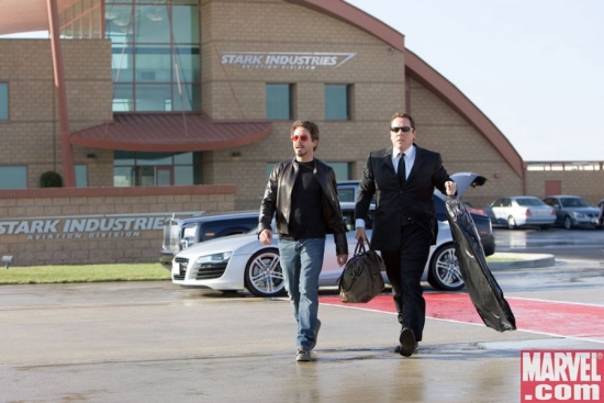 Tony Stark, on the move
