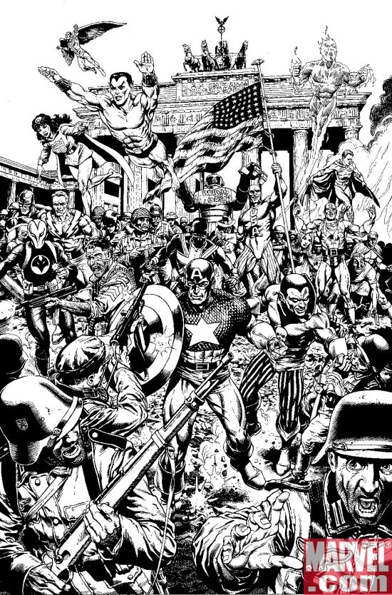 THE TWELVE black and white art by Chris Weston