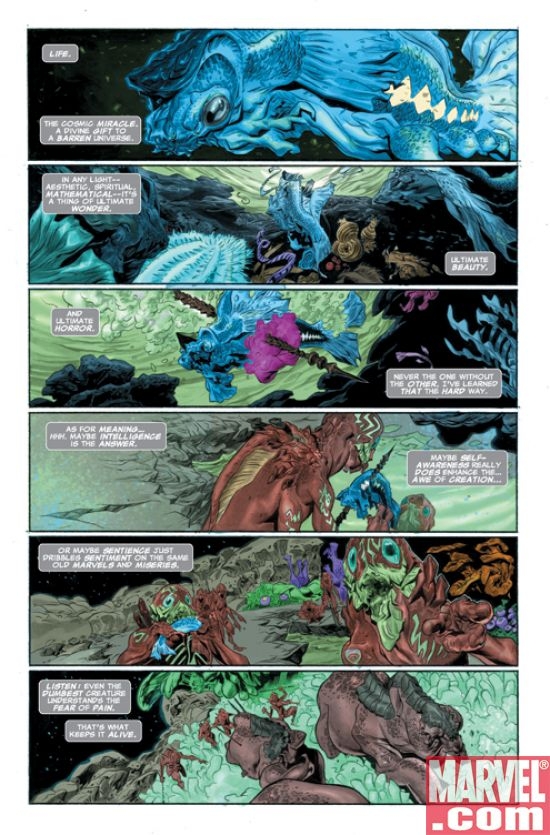 Silver Surfer: In Thy Name #1 Interior Art