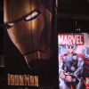 Iron Man and Thor banners