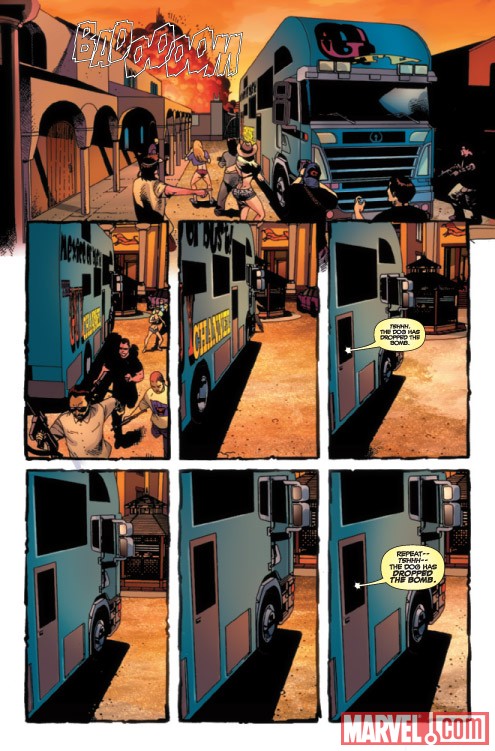 DEADPOOL: WADE WILSON'S WAR #3 preview art by Jason Pearson