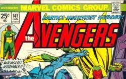 AVENGERS #143 cover