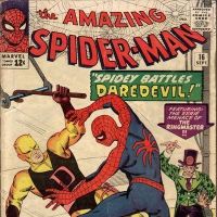 AMAZING SPIDER-MAN #16 (1963) cover by Steve Ditko