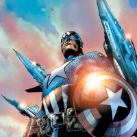 Ultimate Captain America and his shield