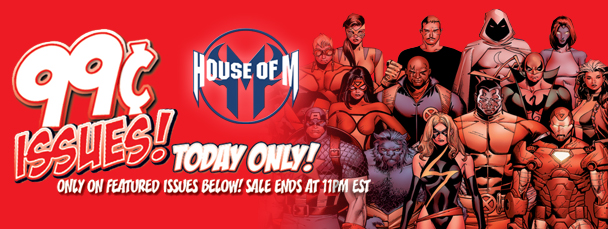 Marvel App: Get House of M Issues for 99¢