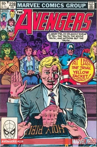 Avengers #228 cover