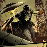 Captain America Theater of War: Zero Point art by Mitch Breitweiser