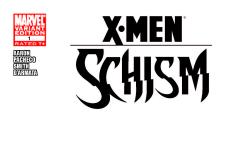 X-Schism #1, Blank Cover Variant