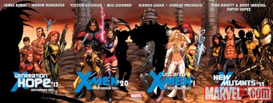 X-Men: Regenesis teaser by Dale Keown