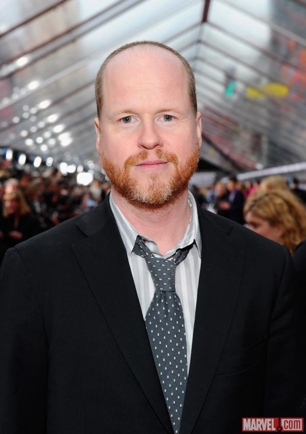 Director Joss Whedon on the Avengers red carpet