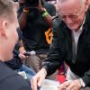 SDCC 2012: Stan Lee signing at the Marvel Booth