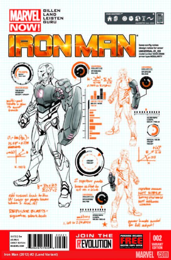 IRON MAN 2 LAND VARIANT