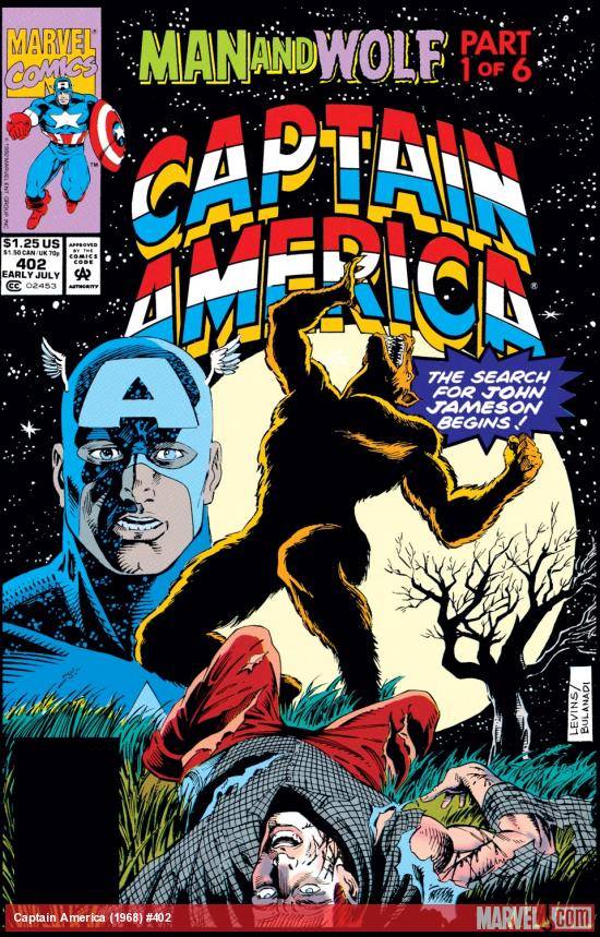 Captain America (1968) #402 Cover
