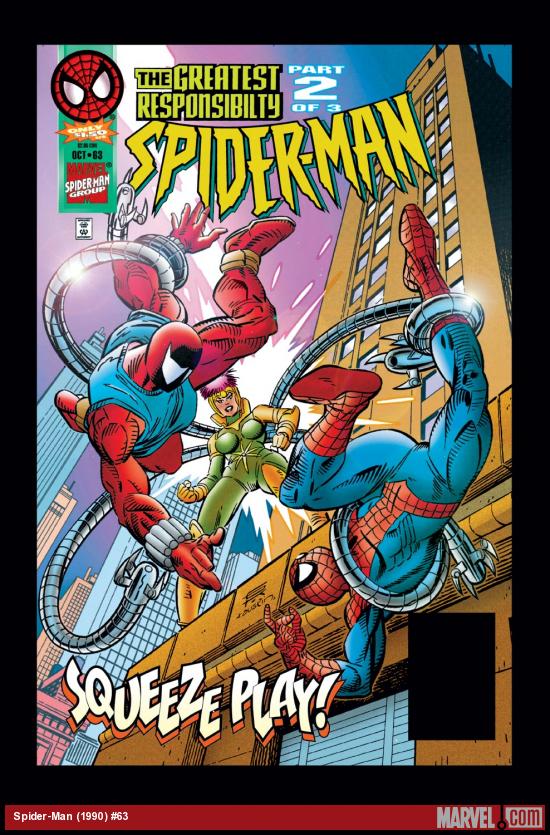 Spider-Man (1990) #63 Cover