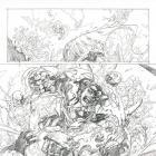 Indestructible Hulk #4 preview pencils by Leinil Francis Yu