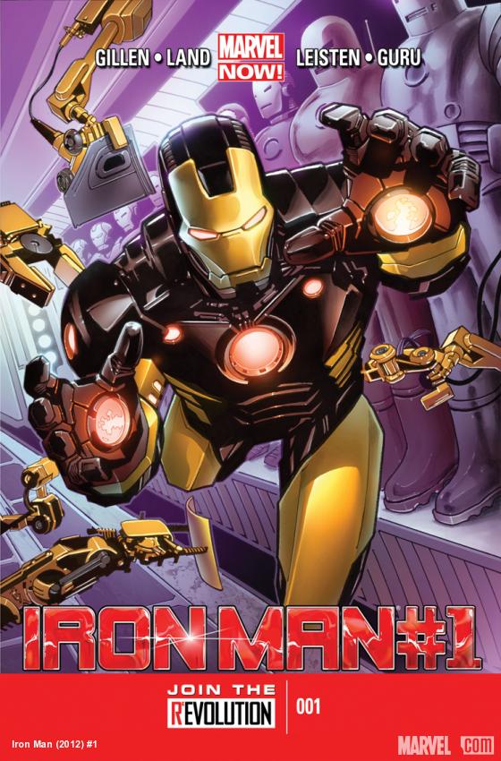 cover from Iron Man (2012) #1