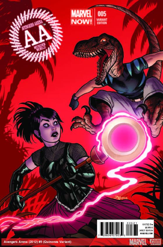 Avengers Arena (2012) #5 (Quinones Variant)