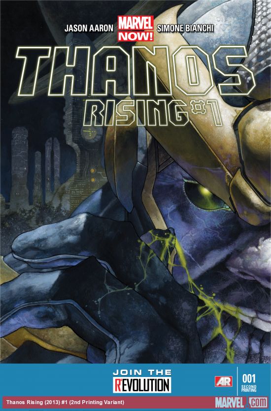 THANOS RISING 1 2ND PRINTING VARIANT (NOW, WITH DIGITAL CODE)