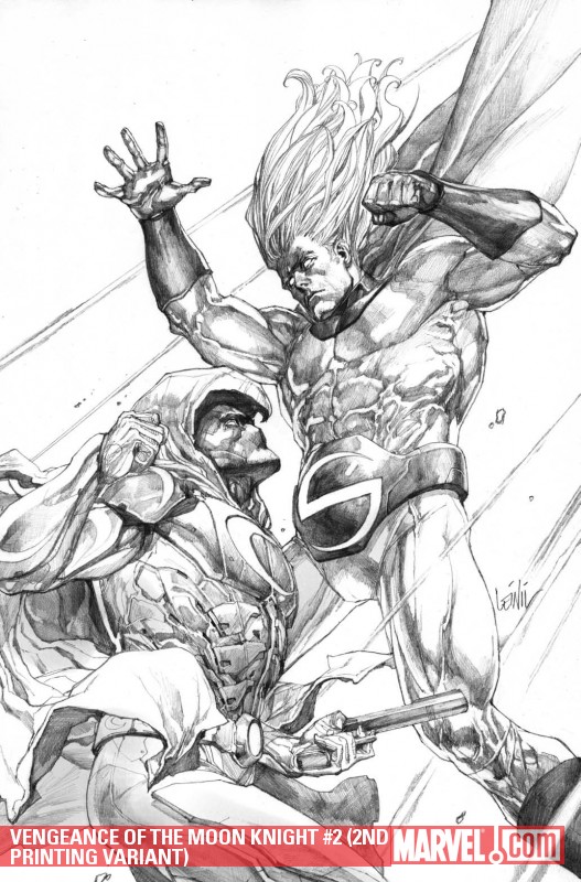 Vengeance of the Moon Knight (2009) #2 (2ND PRINTING VARIANT)