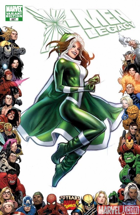 X-MEN: LEGACY #227 cover by Greg Land