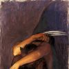 AGENTS OF ATLAS #3 Wolverine Art Appreciation variant cover by Gerald Parel in the style of Edvard Munch